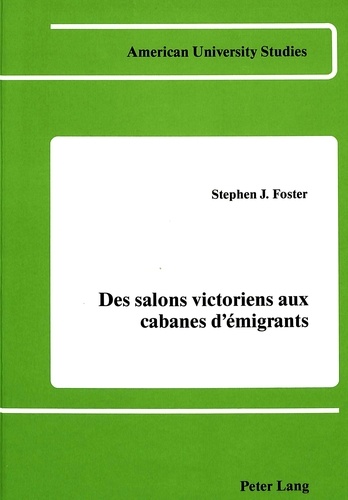 Stephen j Foster - Des salons victoriens aux cabanes d'emigrants - Il y a cent ans Erckmann-Chatrian.