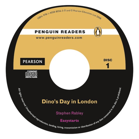 Stephen Rabley - Dino's day in London audio Cd pack ( Penguin reader easystarts ).