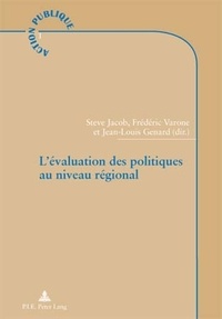 Steve Jacob - L'évaluation des politiques au niveau régional.