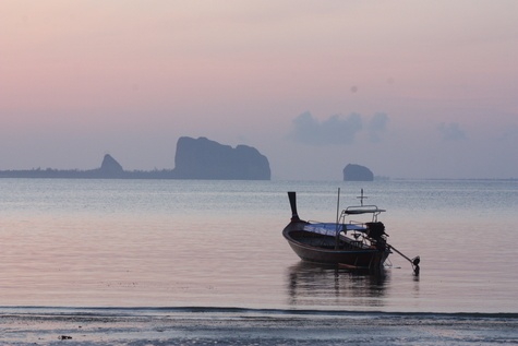 Thailand. Itinerary of solitary traveller