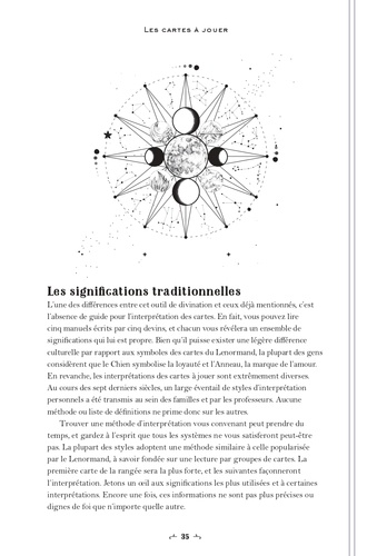 Divination. Inclus un poster illustré