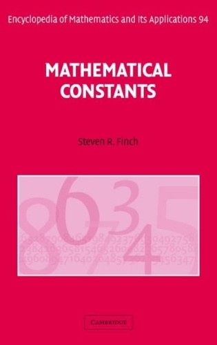 Steven-R Finch - mathematical constants.