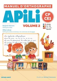 Manuel d'orthographe Apili CP/CE1