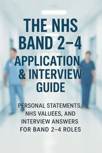 The NHS Band 2–4 Application &amp; Interview Guide: Personal Statements, NHS Values, and Interview Answers for Band 2–4 Roles