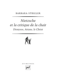 Nietzsche et la critique de la chair