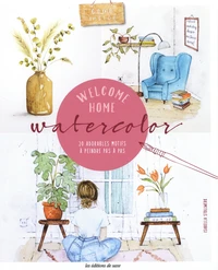 Welcome home aquarelle