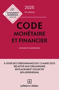Code monétaire et financier