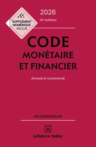 Code monétaire et financier
