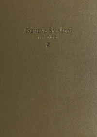 Gustave Stoskopf, le peintre : 1869-1944