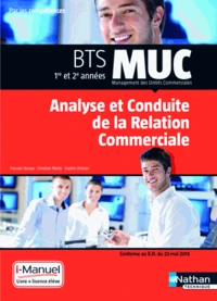 Analyse et conduite de la relation commerciale BTS MUC 1re et 2e années