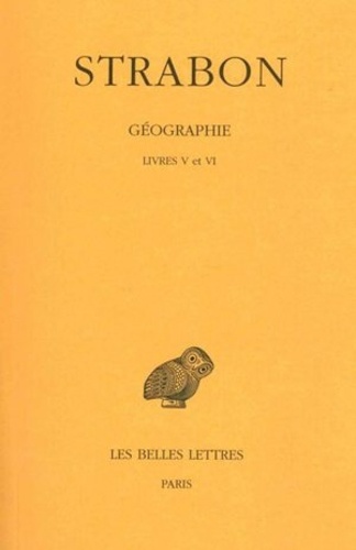  Strabon - Géographie - Tome 3, Livres V et VI (Italie-Sicile).