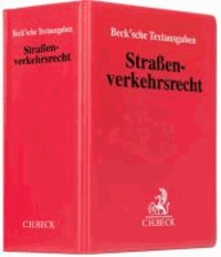 Straßenverkehrsrecht (mit Fortsetzungsnotierung). Inkl. 81. Ergänzungslieferung - Straßenverkehrs-Ordnung mit farbiger Wiedergabe der Verkehrszeichen und mit Allgemeiner Verwaltungsvorschrift, Straßenverkehrs-Zulassungs-Ordnung mit Dienstanweisungen und Allgemeinen Verwaltungsvorsc.