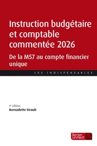 Instruction budgétaire et comptable commentée