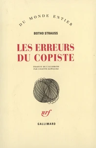 Les Erreurs Du Copiste