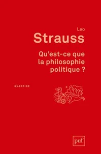 Qu'est-ce que la philosophie politique ?
