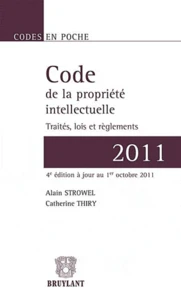 Code de la propriété intellectuelle 2011