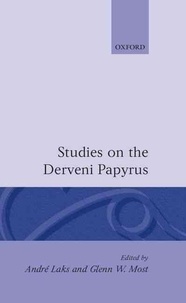 Studies on the Derveni Papyrus.