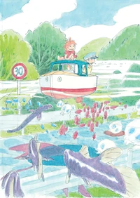 Carnet Ponyo sur la falaise