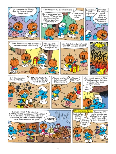 L'univers des Schtroumpfs Tome 5 Les Schtroumpfs fêtent Halloween