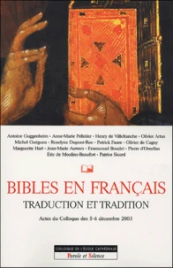 Bibles en français Traduction et tradition