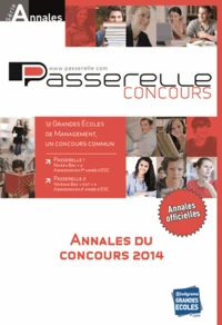 Annales Passerelle ESC concours 2014