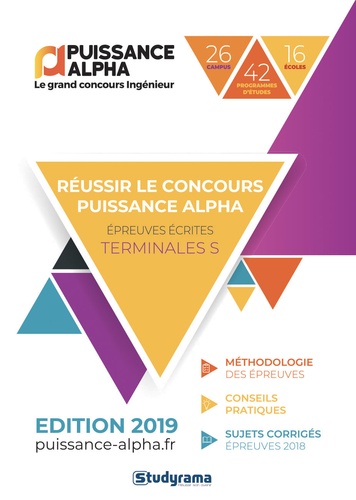 Reussir Le Concours Puissance Alpha Le Grand De Studyrama Grand Format Livre Decitre Reussir Le Concours Puissance Alpha Le Grand De Studyrama Grand Format Livre Decitre