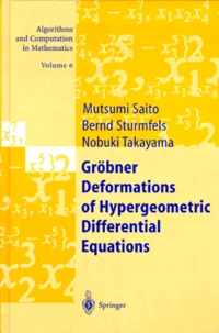 GROBNER DEFORMATIONS OF HYPERGEOMETRIC DIFFERENTIAL EQUATIONS