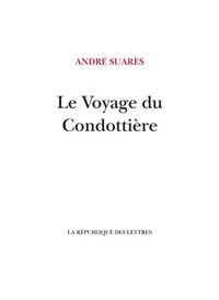 Le Voyage du Condottière