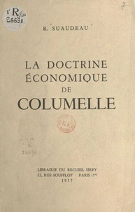 La doctrine économique de Columelle