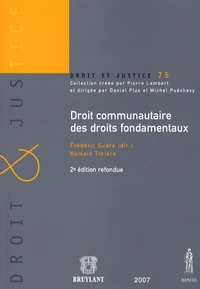 Droit communautaire des droits fondamentaux