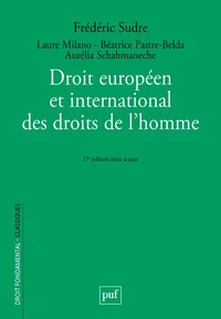 Droit européen et international des droits de l'homme