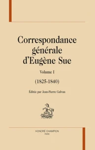 Correspondance générale