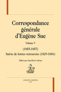 Correspondance générale