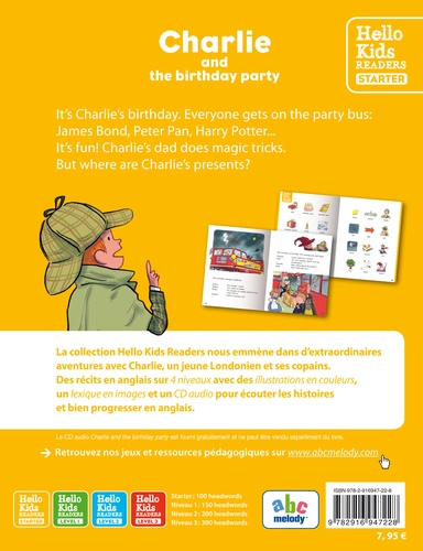 Charlie and the birthday party  avec 1 CD audio