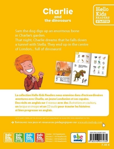 Charlie and the dinosaurs  avec 1 CD audio