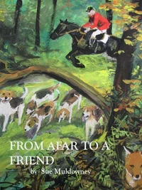From afar to a friend.