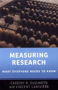 Measuring Research
