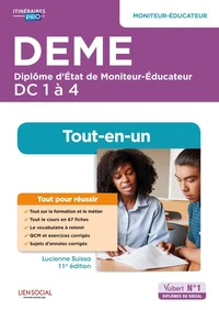DEME Diplôme d'Etat de Moniteur-Educateur DC 1 à 4