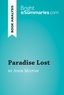 Summaries Bright - BrightSummaries.com  : Paradise Lost by John Milton (Book Analysis) - Detailed Summary, Analysis and Reading Guide.