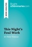 Summaries Bright - BrightSummaries.com  : This Night's Foul Work by Fred Vargas (Book Analysis) - Detailed Summary, Analysis and Reading Guide.