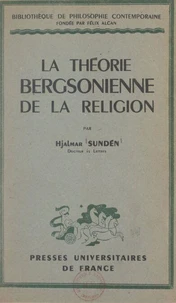 La théorie bergsonienne de la religion