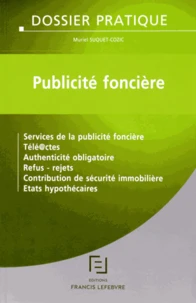 Publicité foncière
