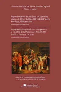 Représentations esthétiques en Argentine et dans le Rio de la Plata XIXe, XXe, XXIe siècle : politique, fêtes et excès
