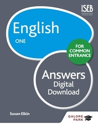 Susan Elkin - English for Common Entrance One Answers.