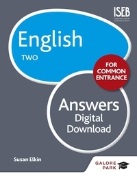 Susan Elkin - English for Common Entrance Two Answers.