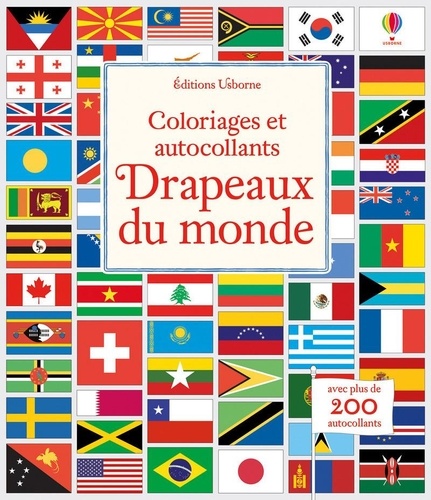 Susan Meredith - Drapeaux du monde - Avec plus de 200 autocollants.