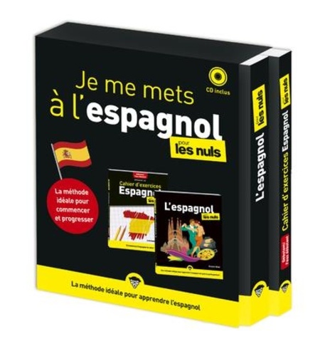 Je me mets à l'espagnol pour les nuls. L'espagnol pour les nuls ; Cahier d'exercices espagnol pour les nuls  avec 1 CD audio