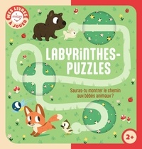 Susann Hoffmann - Labyrinthes-puzzles - Sauras-tu montrer le chemin aux bébés animaux ?.