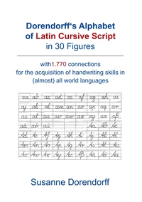 Dorendorff 's Alphabet of Latin Cursive Script in Figures