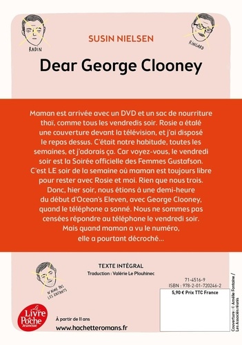 Dear George Clooney. Tu veux pas épouser ma mère ?